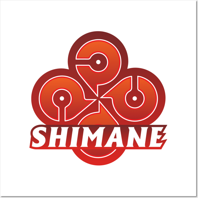 Shimane Prefecture Japanese Symbol Wall Art by PsychicCat